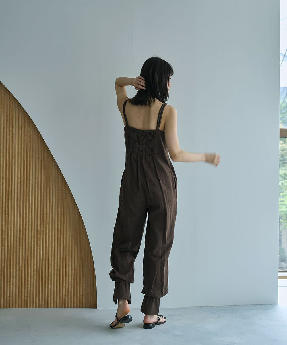 着用イメージ 166cm BROWN(S~Msize)