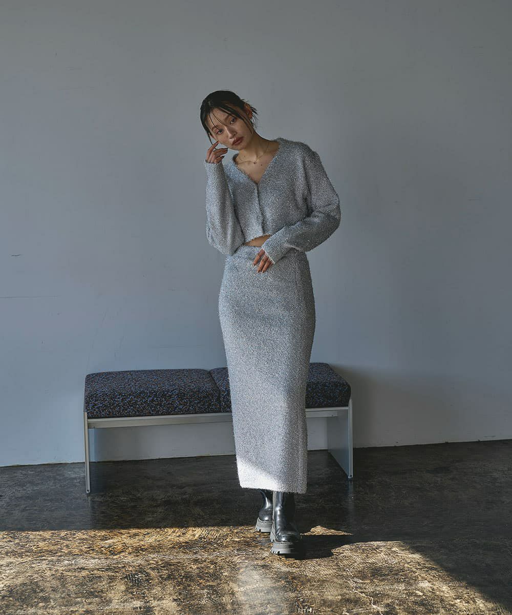 着用イメージ　165cm SILVER