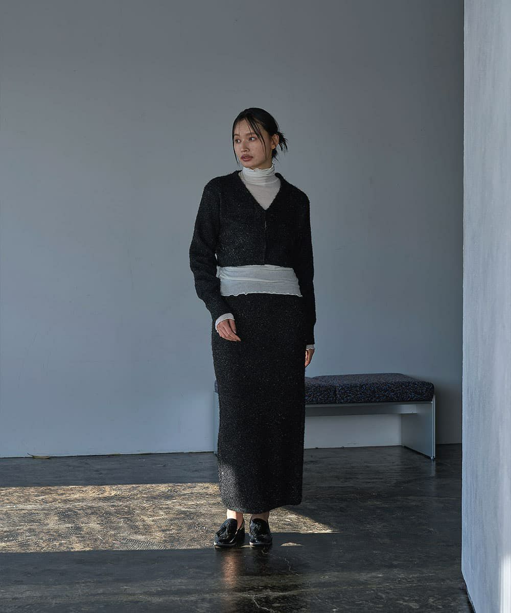 着用イメージ　165cm BLACK