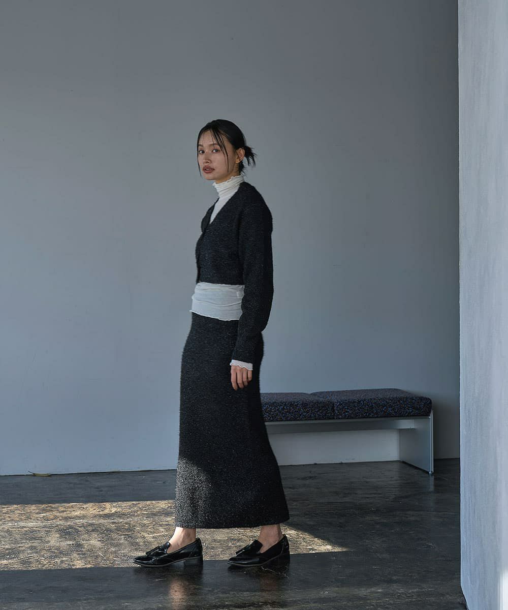 着用イメージ　165cm BLACK