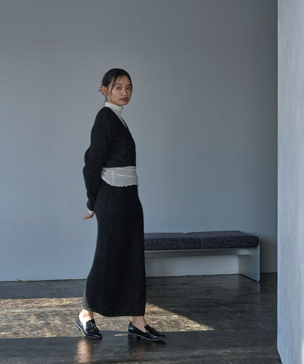 着用イメージ　165cm BLACK