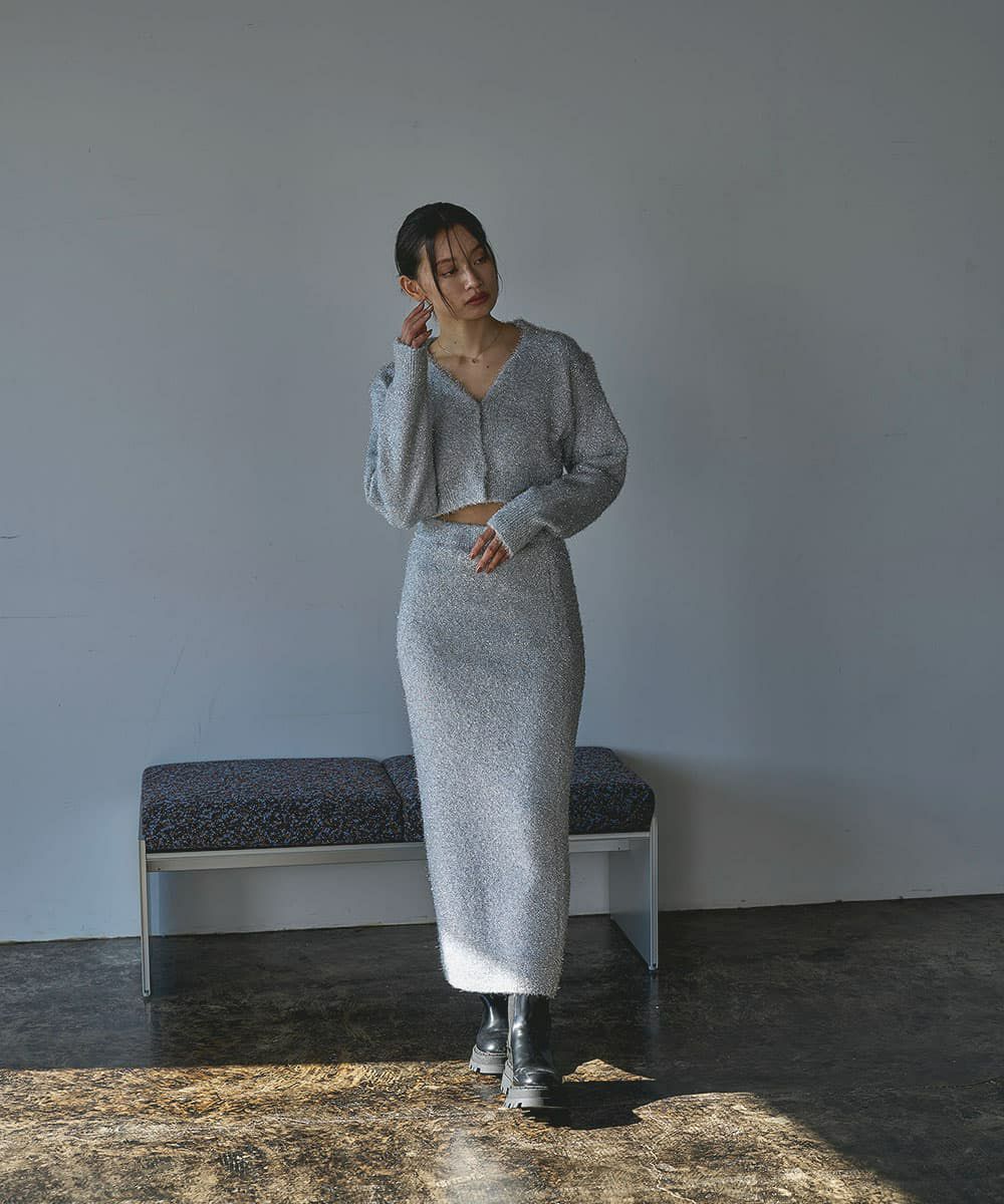 着用イメージ　165cm SILVER