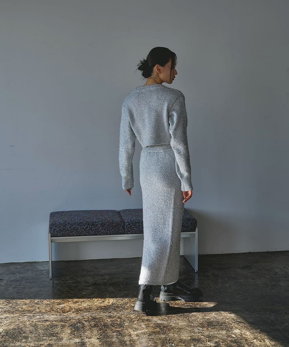 着用イメージ　165cm SILVER