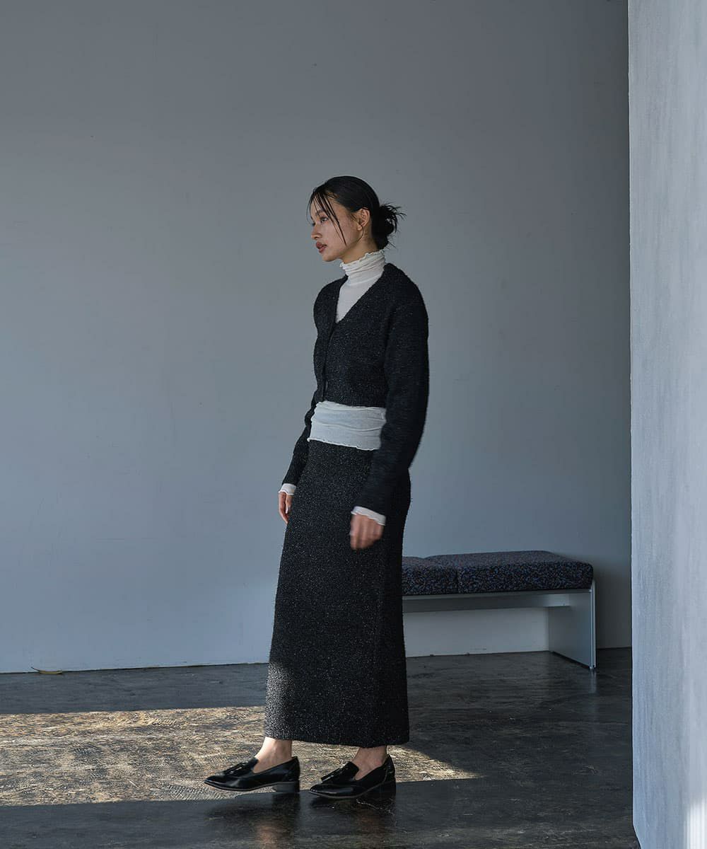 着用イメージ　165cm BLACK