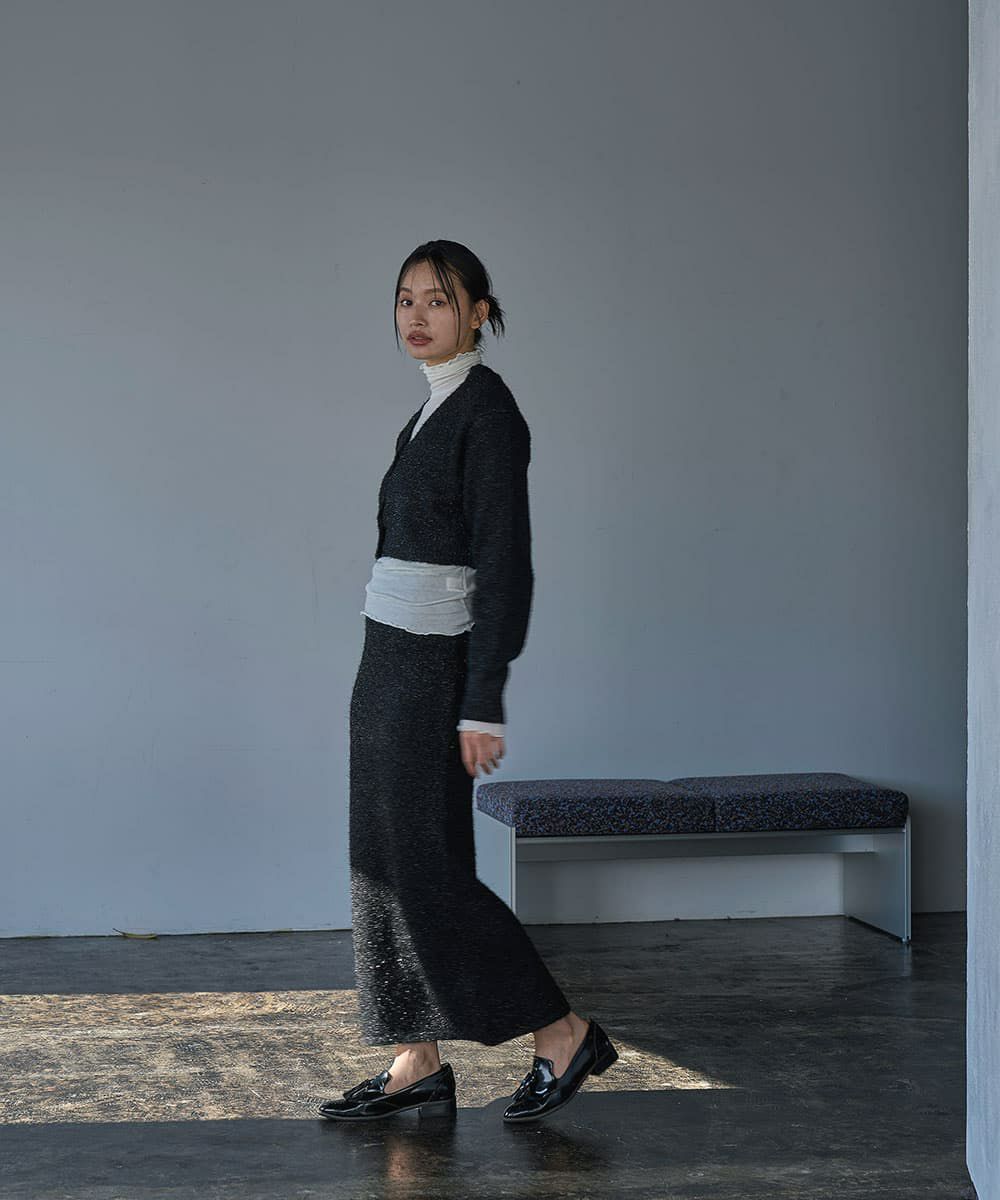 着用イメージ　165cm BLACK