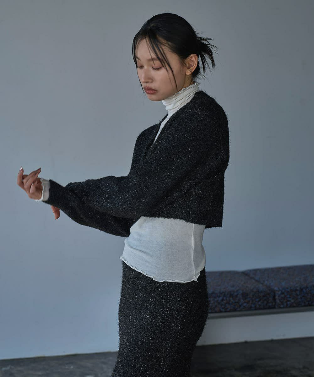 着用イメージ　165cm BLACK