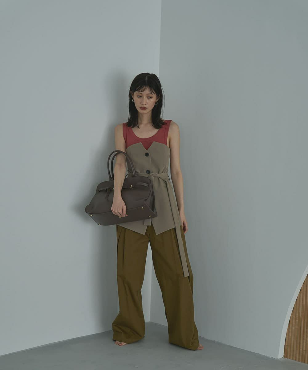 着用イメージ 166cm BLOOD ORANGE