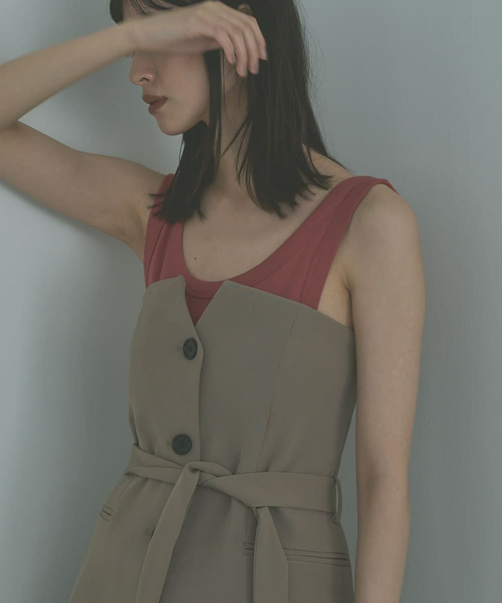 着用イメージ 166cm BLOOD ORANGE