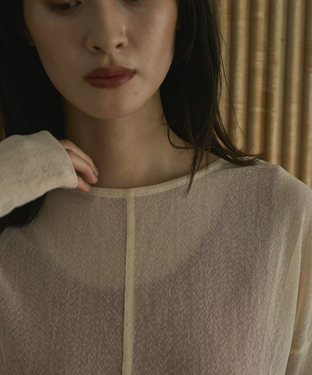 着用イメージ 166cm BLOOD ORANGE