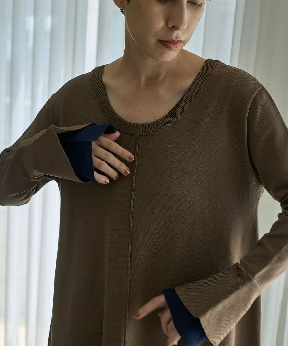 着用イメージ　168cm(M~Lsize)   MOCHA