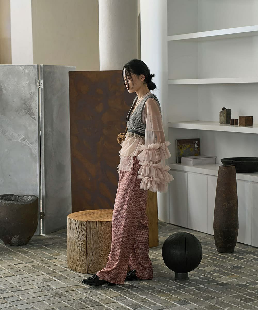 着用イメージ　168cm　OFFBEIGE