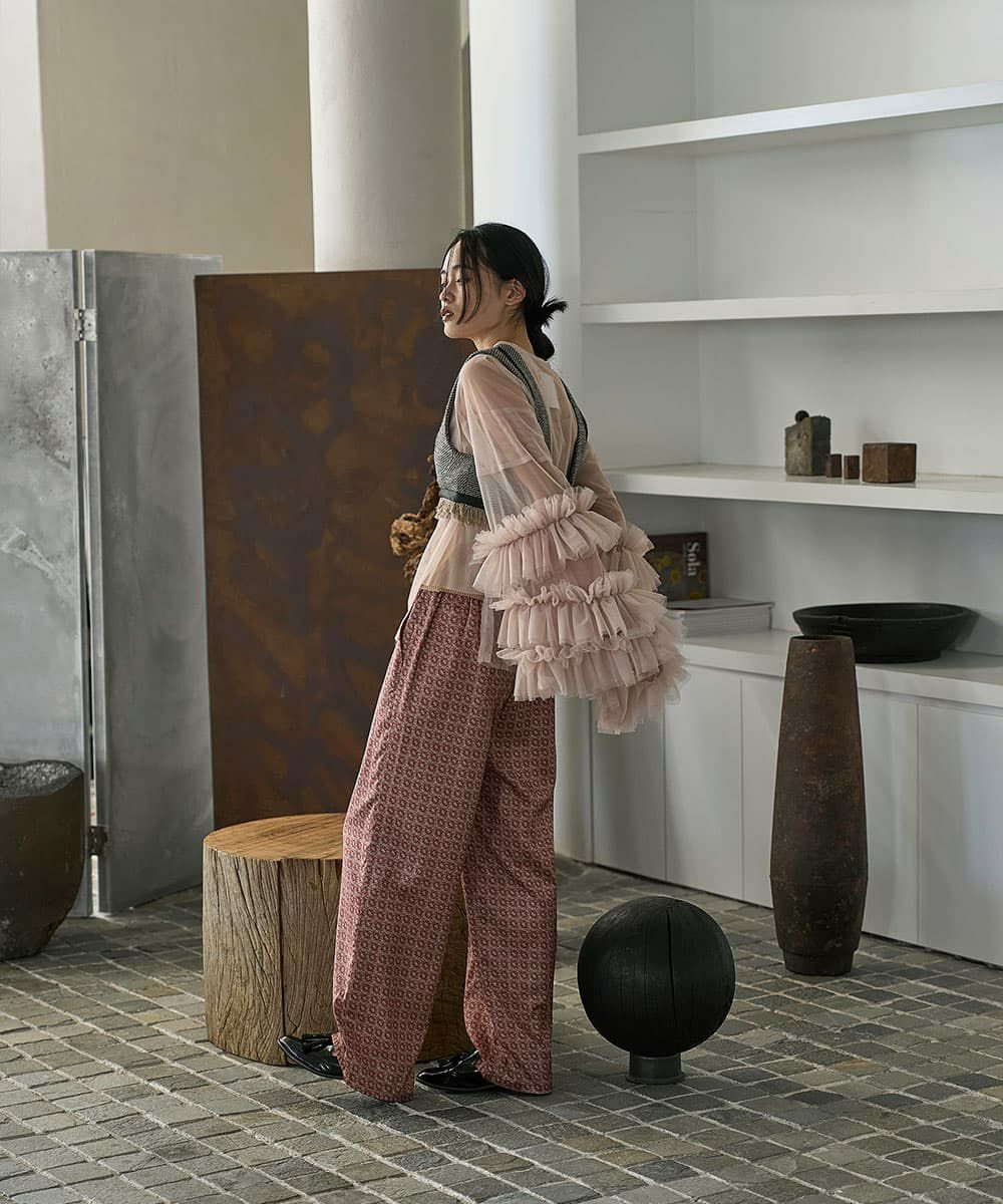 着用イメージ　168cm　OFFBEIGE