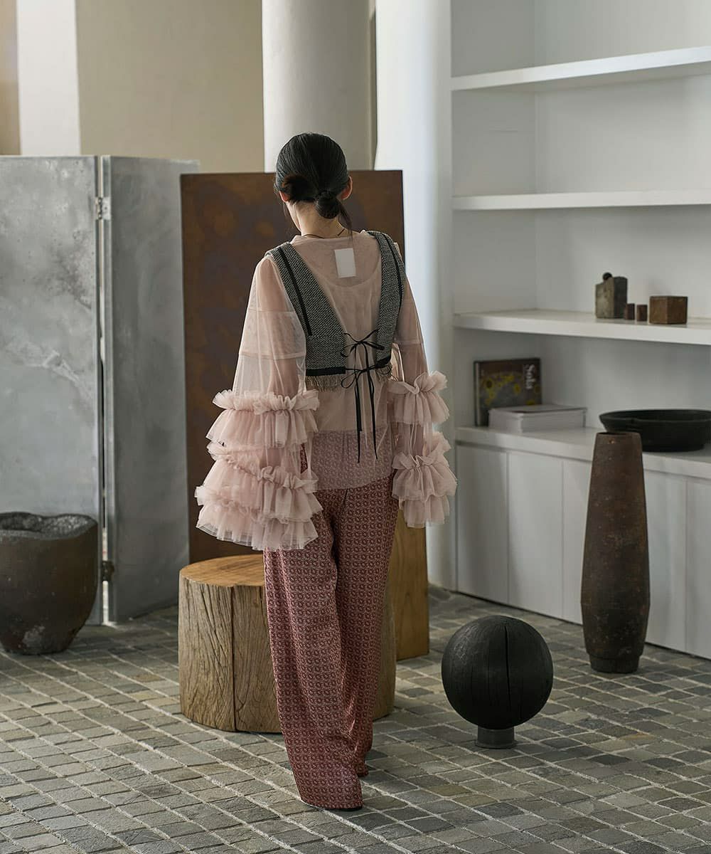 着用イメージ　168cm　OFFBEIGE