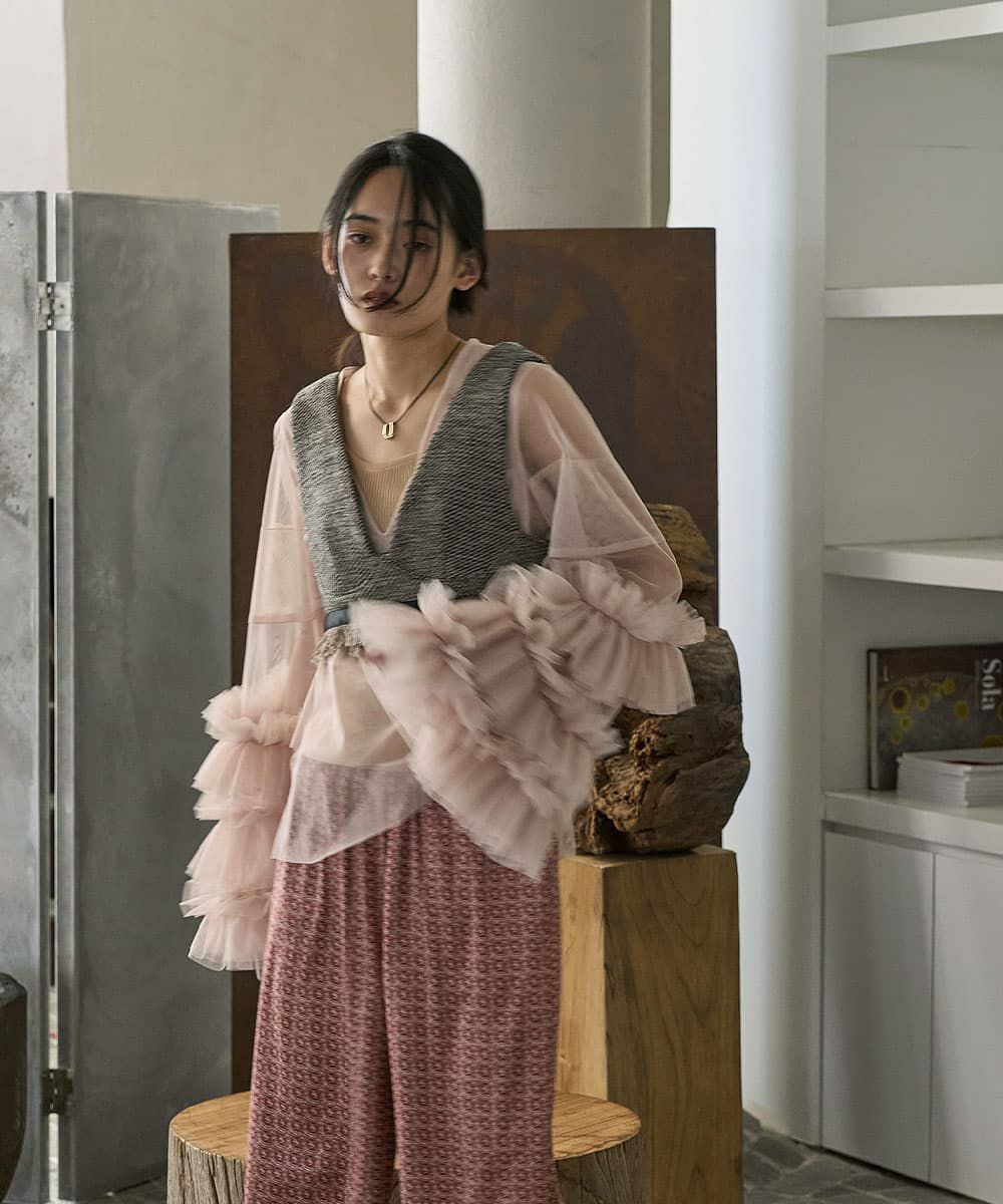 着用イメージ　168cm　OFFBEIGE