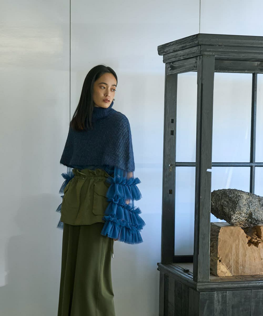 着用イメージ　168cm　INK BLUE