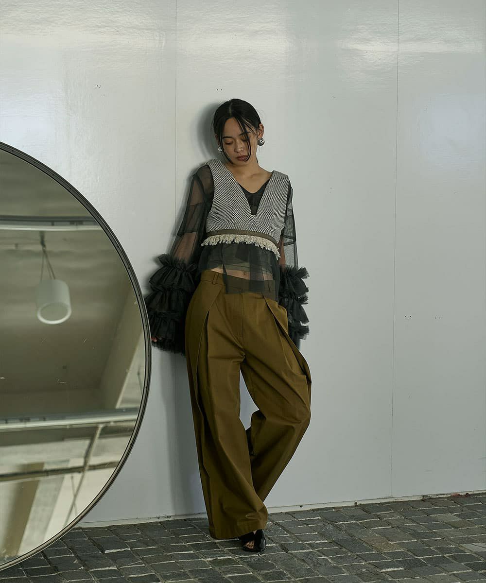 着用イメージ　168cm　CHARCOAL