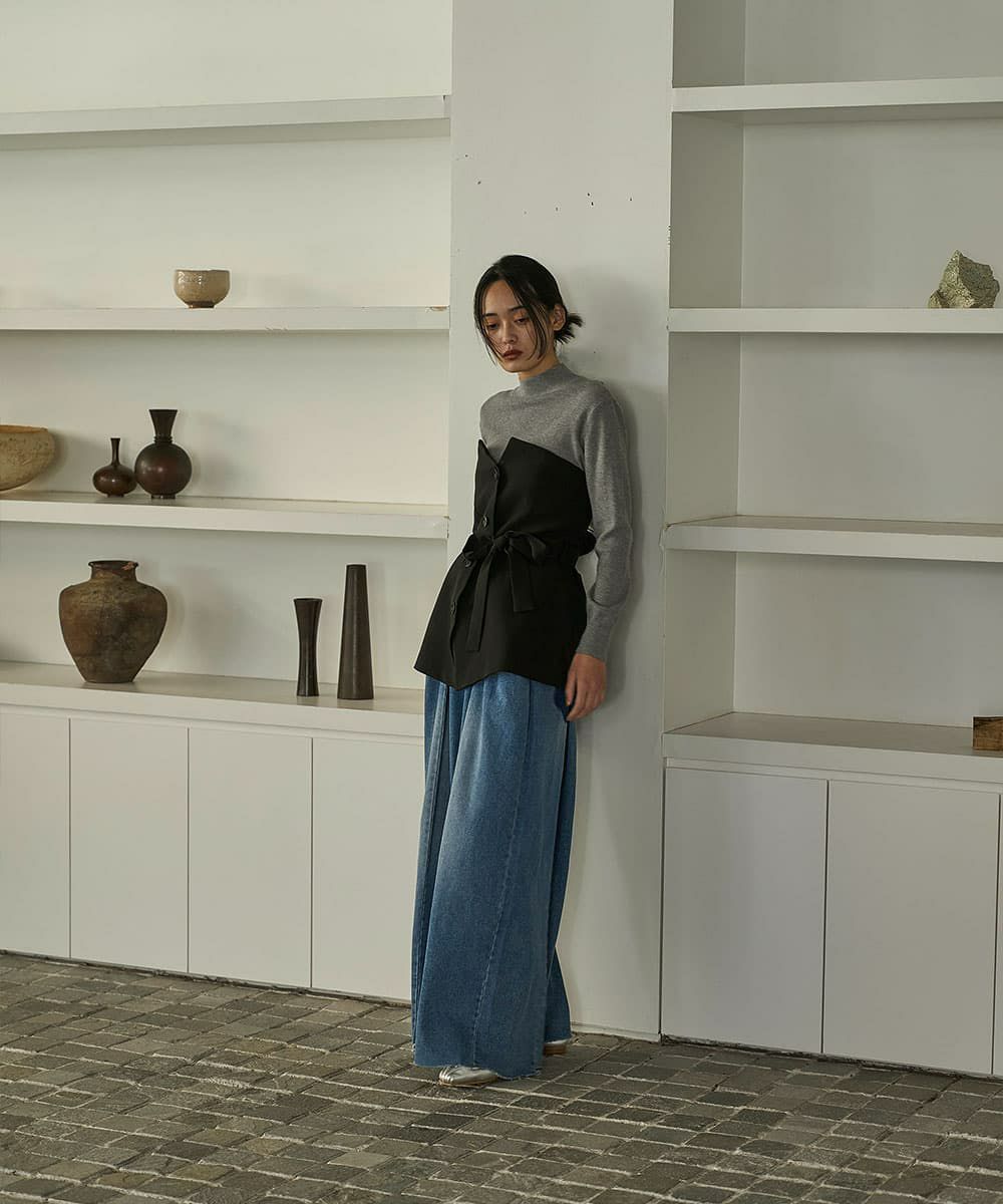 着用イメージ　168cm 　BLACK