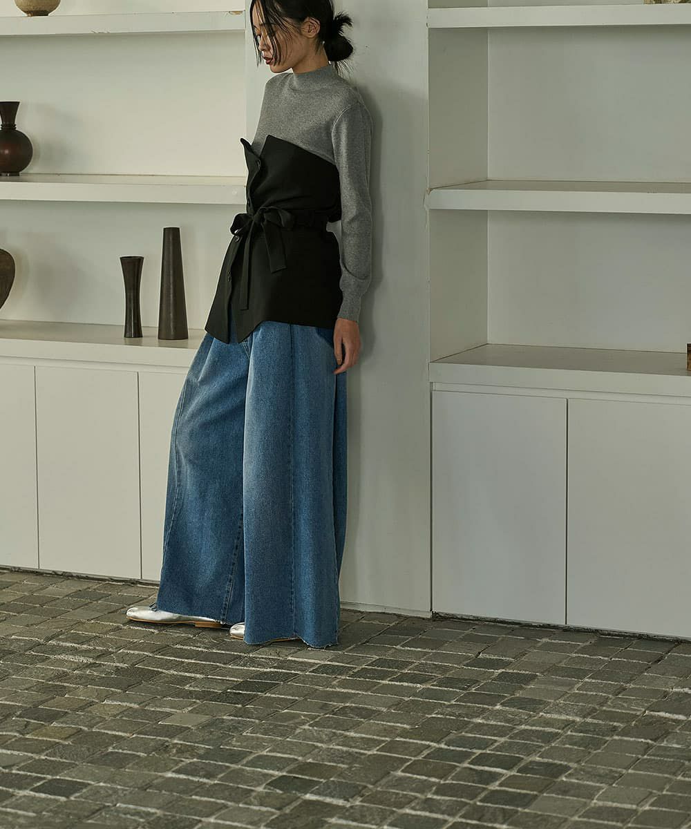 着用イメージ　168cm 　BLACK