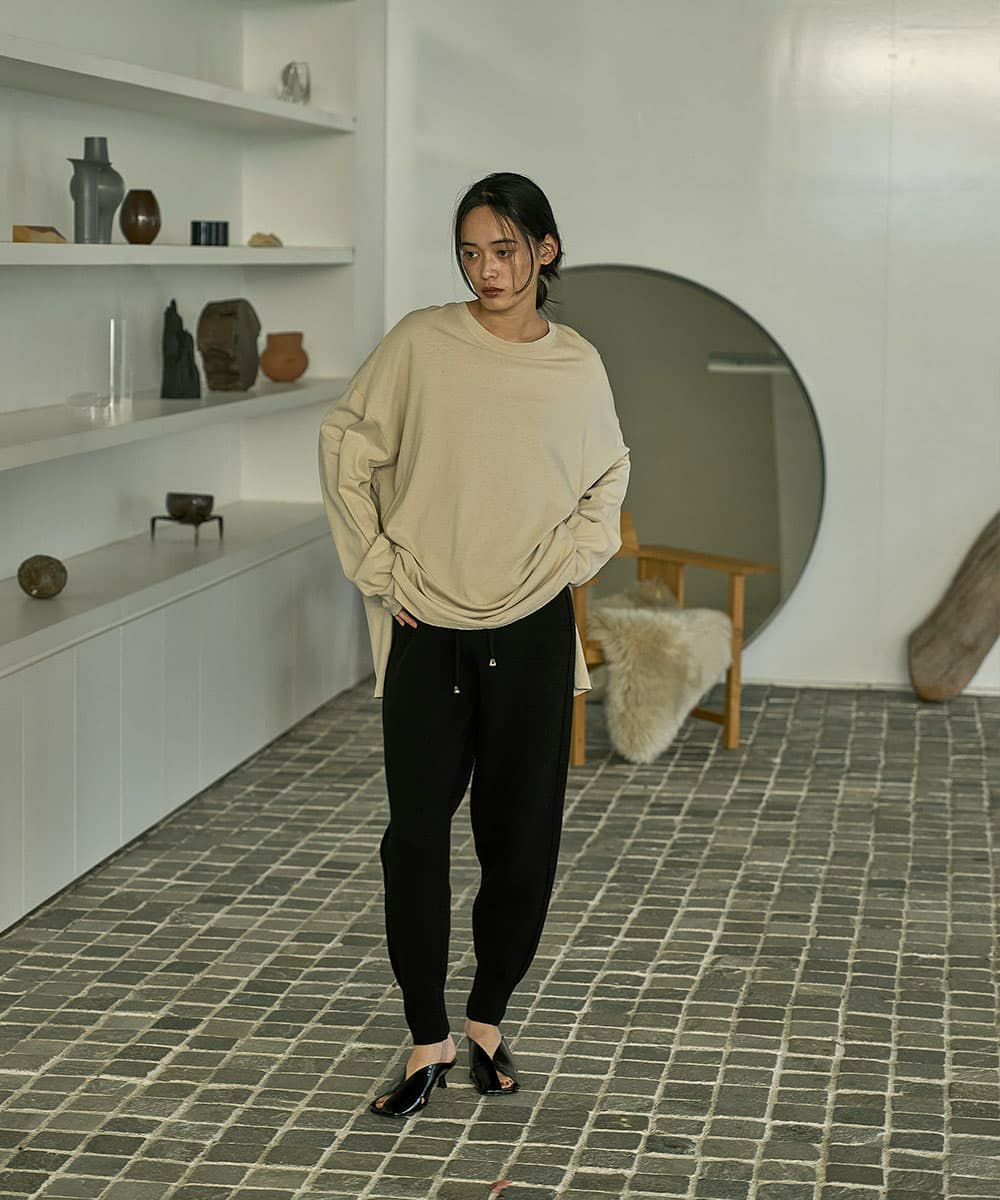 着用イメージ168cm BLACK