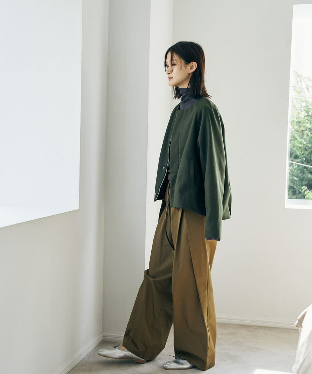 着用イメージ　168cm　KAHKI