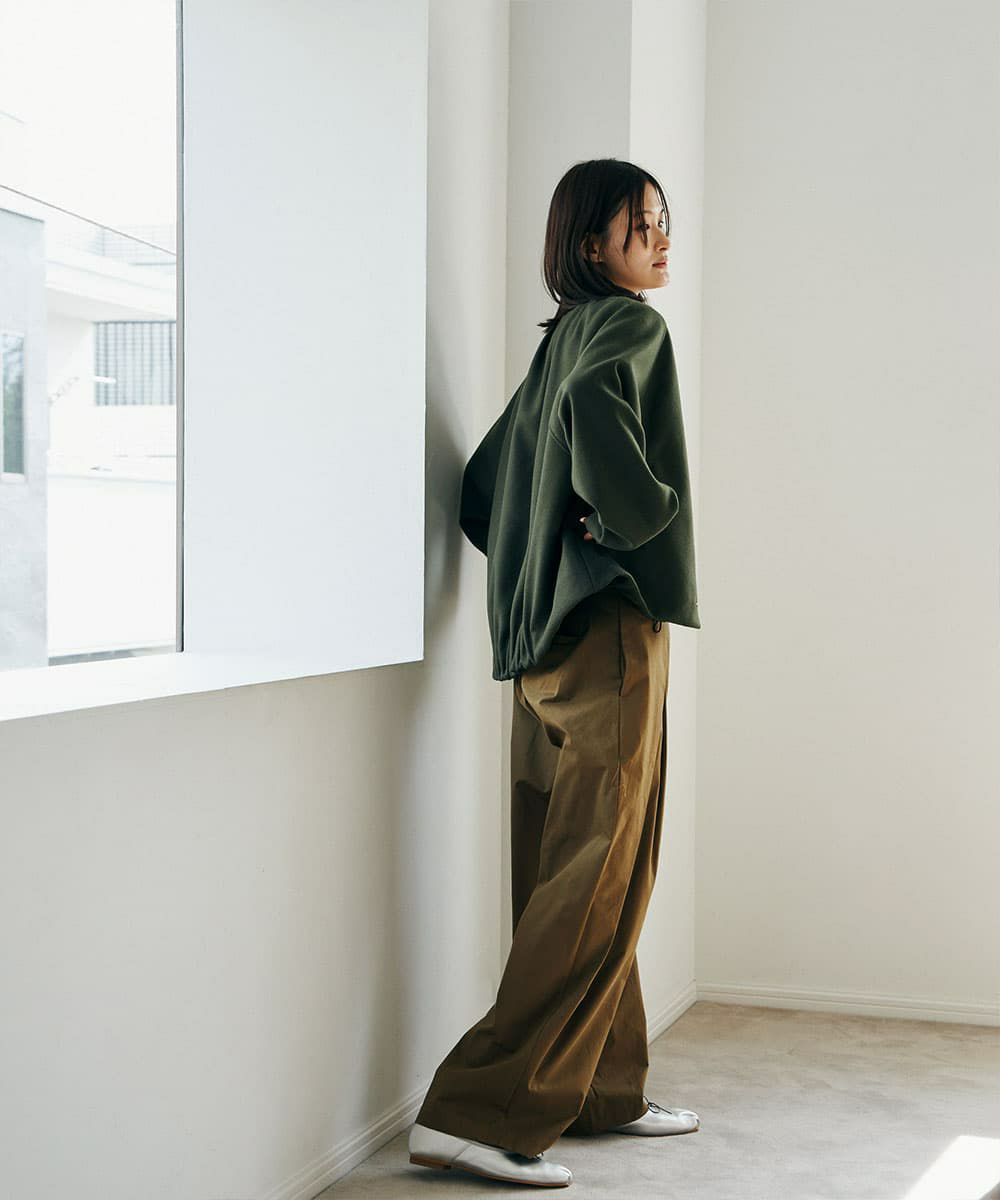 着用イメージ　168cm　KAHKI