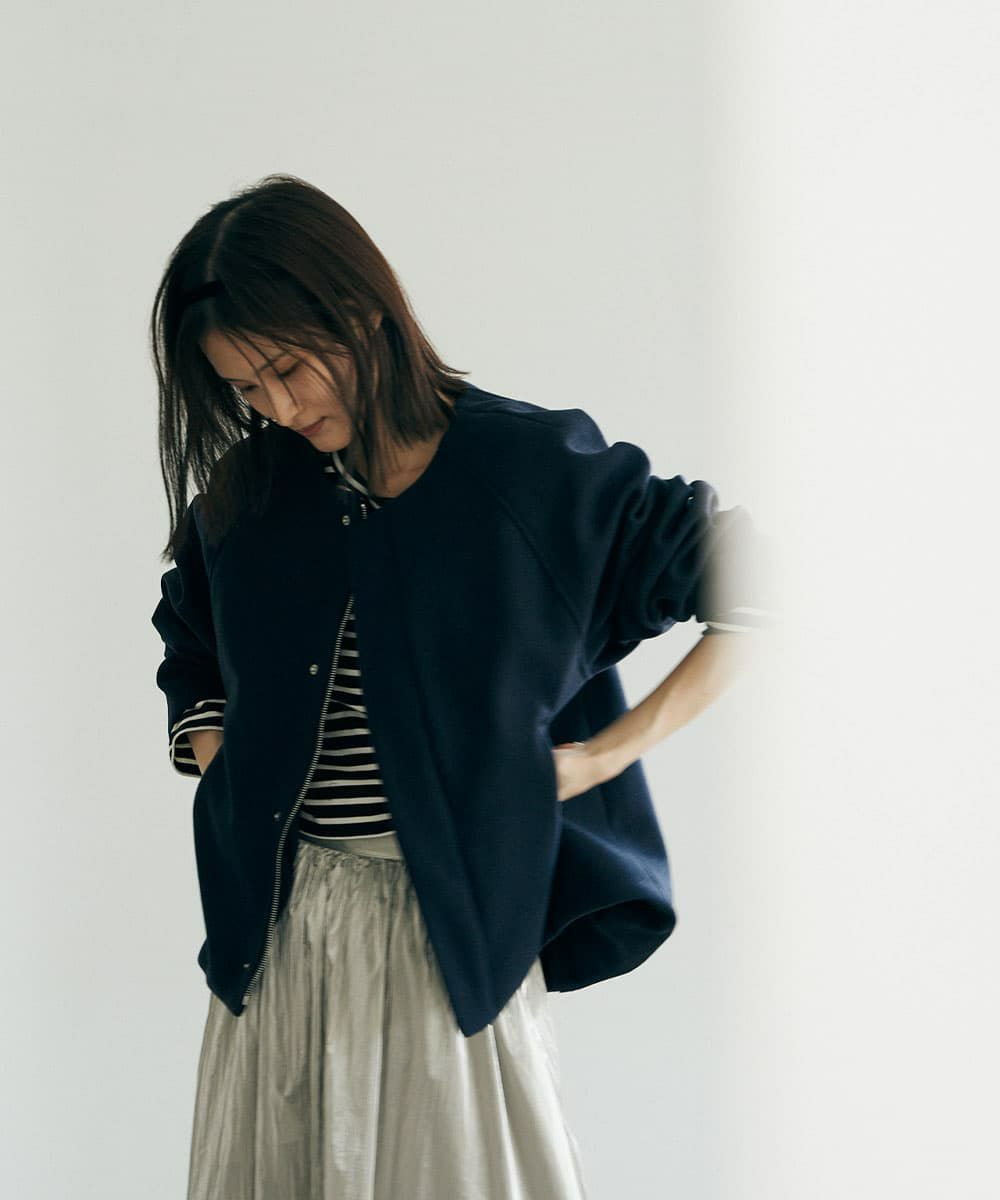 着用イメージ　168cm　NAVY