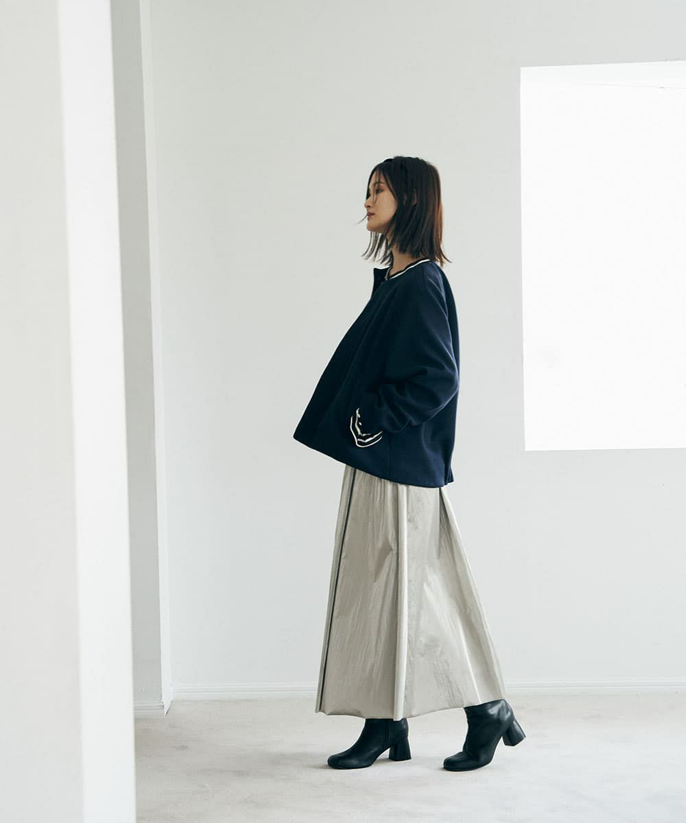 着用イメージ　168cm　NAVY