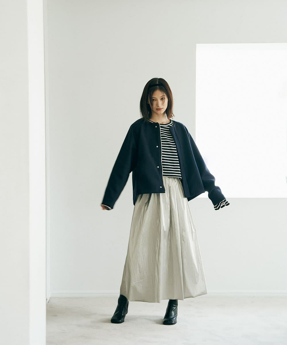 着用イメージ　168cm　NAVY