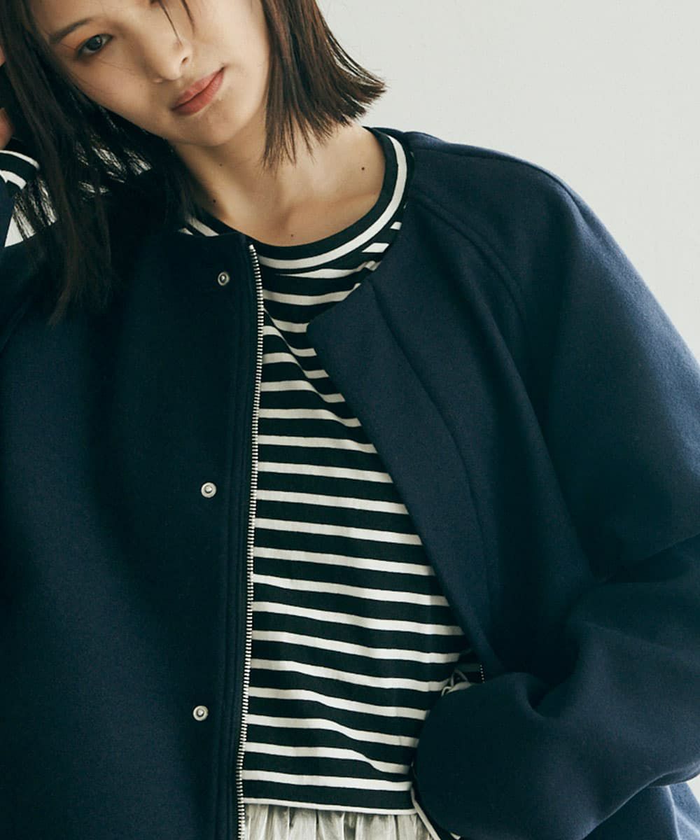 着用イメージ　168cm　NAVY