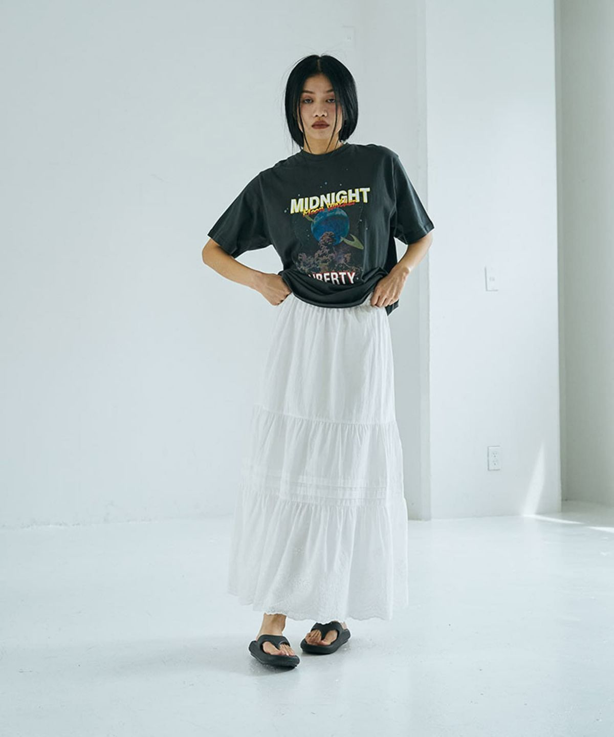 着用イメージ 168cm CHARCOAL