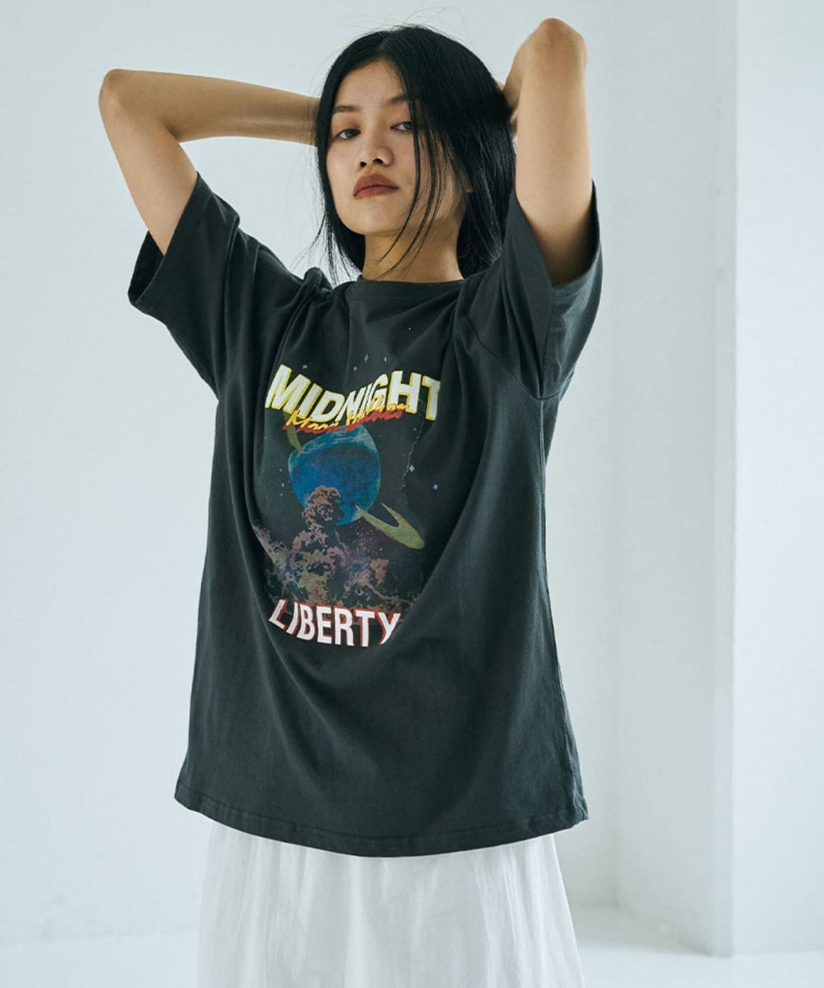 着用イメージ 168cm CHARCOAL