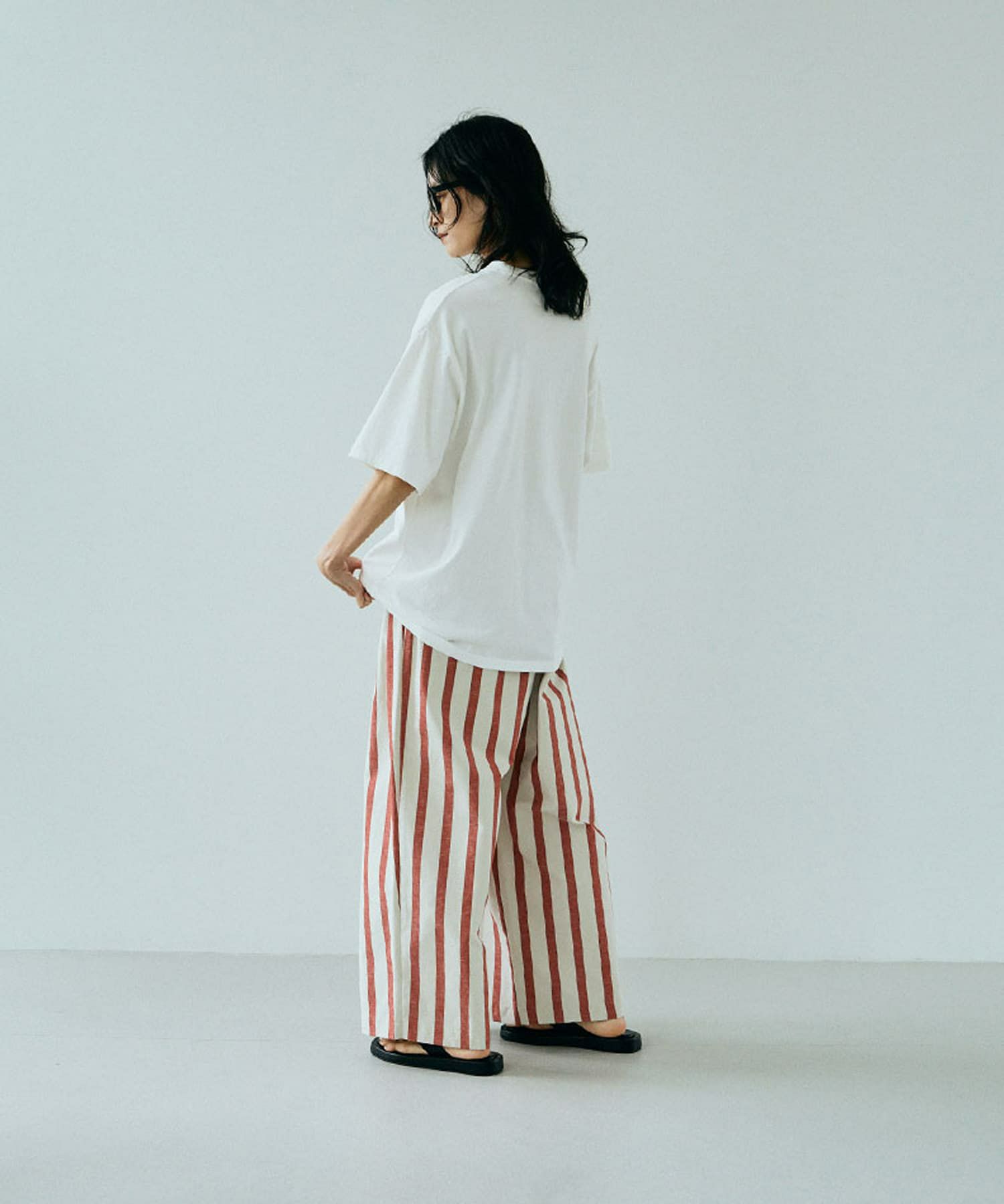 着用イメージ 165cm OFFWHITE