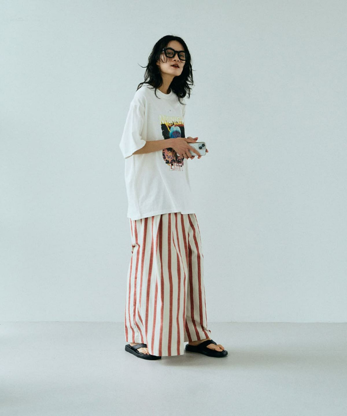 着用イメージ 165cm OFFWHITE