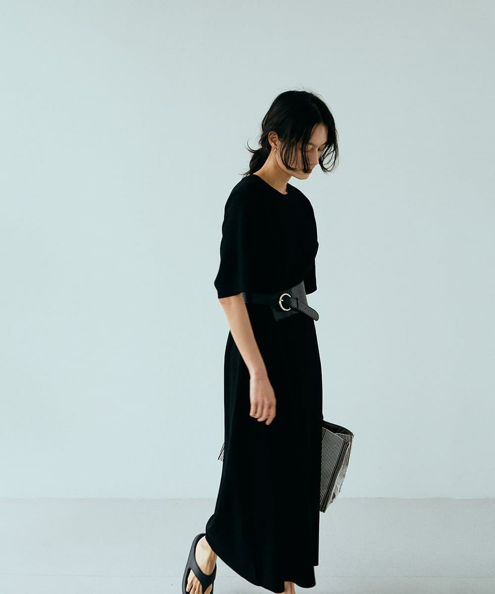 着用イメージ　165cm 　BLACK