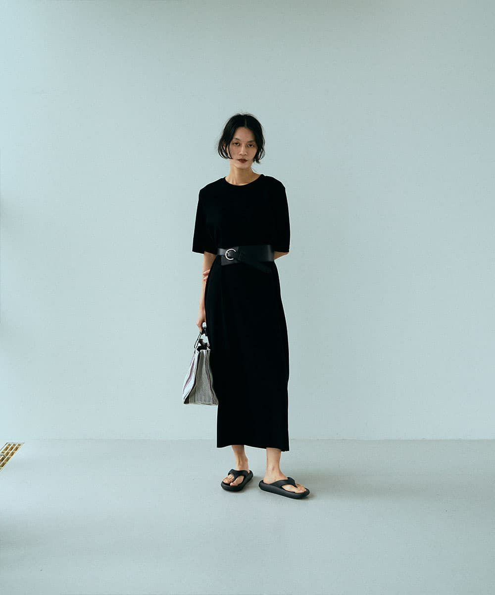 着用イメージ　165cm 　BLACK