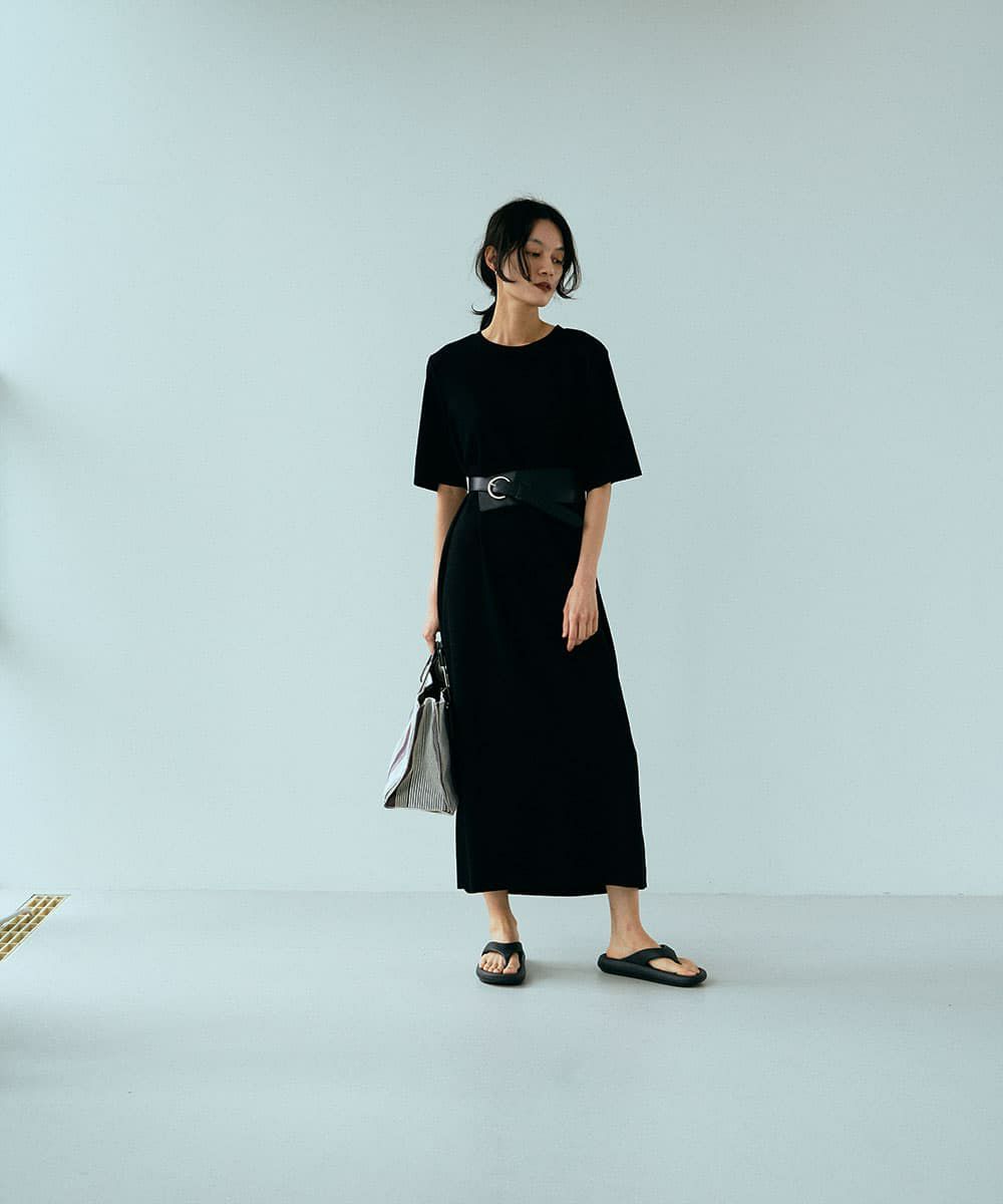 着用イメージ　165cm 　BLACK