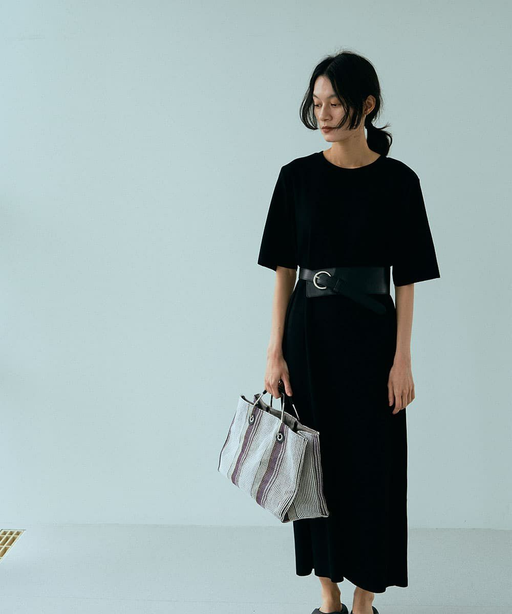 着用イメージ　165cm 　BLACK