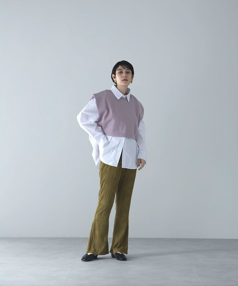 着用イメージ　168cm PURPLE