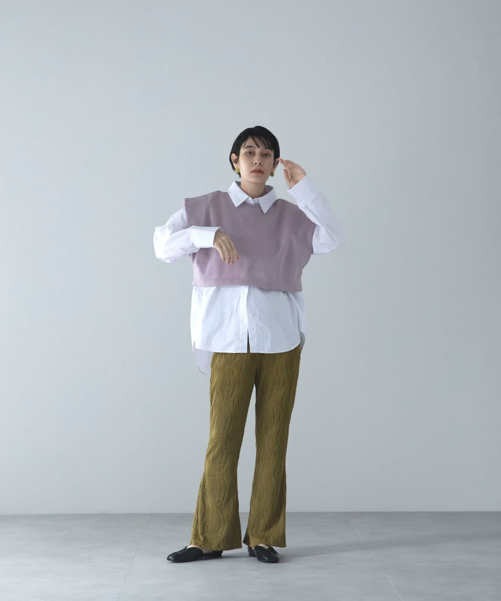 着用イメージ　168cm PURPLE