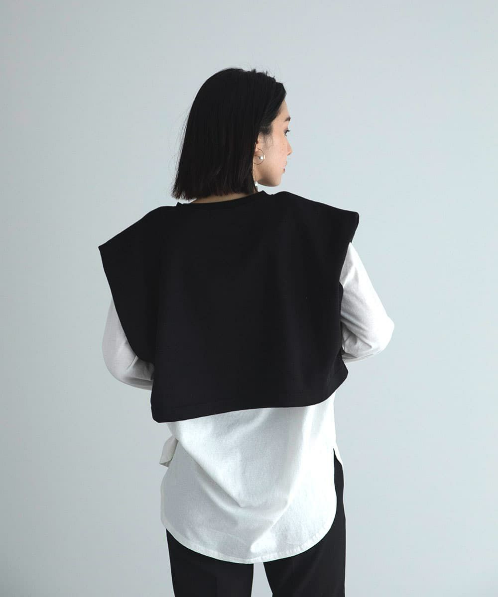 着用イメージ　168cm BLACK