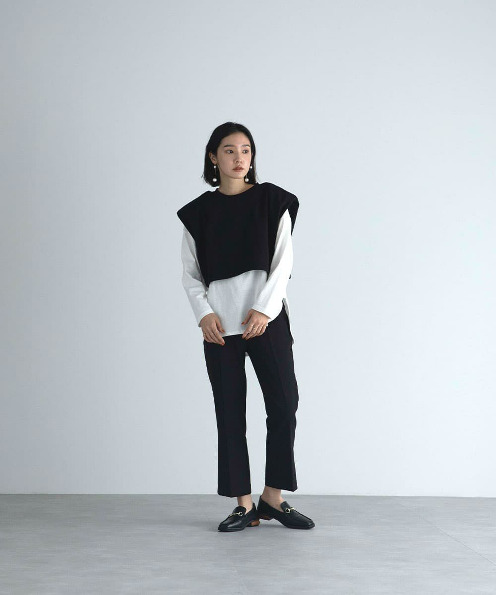 着用イメージ　168cm BLACK