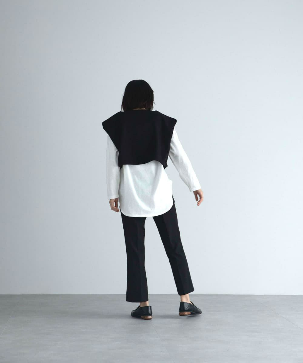 着用イメージ　168cm BLACK