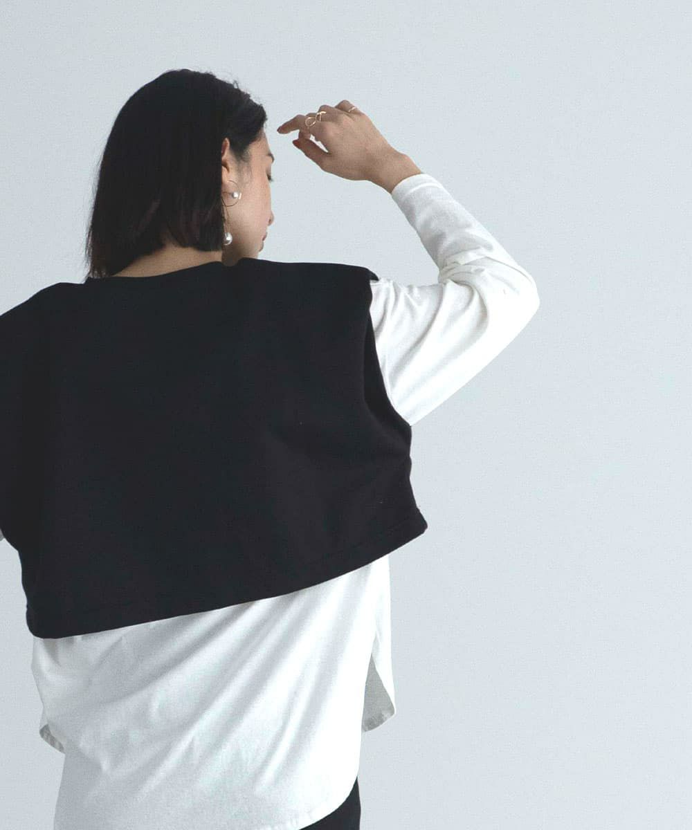 着用イメージ　168cm BLACK