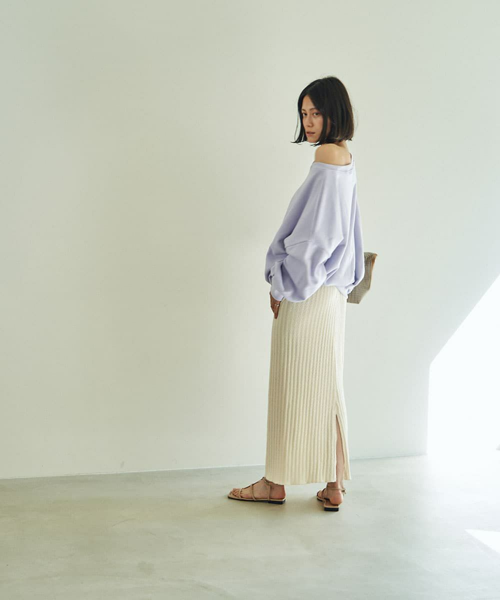 着用イメージ　164cm IVORY