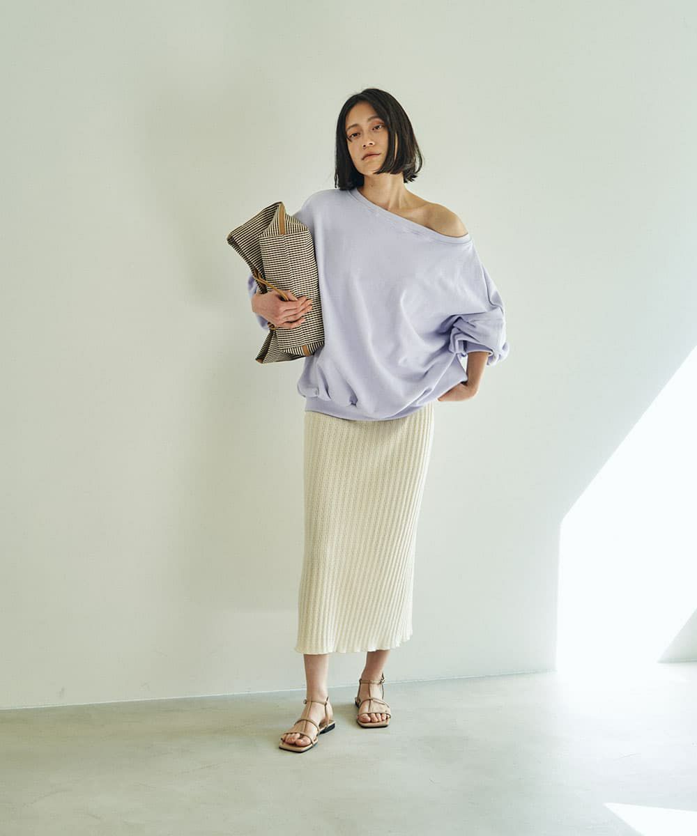 着用イメージ　164cm IVORY