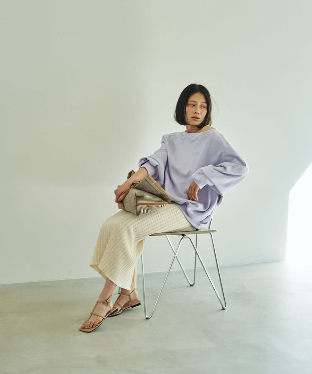 着用イメージ　164cm IVORY