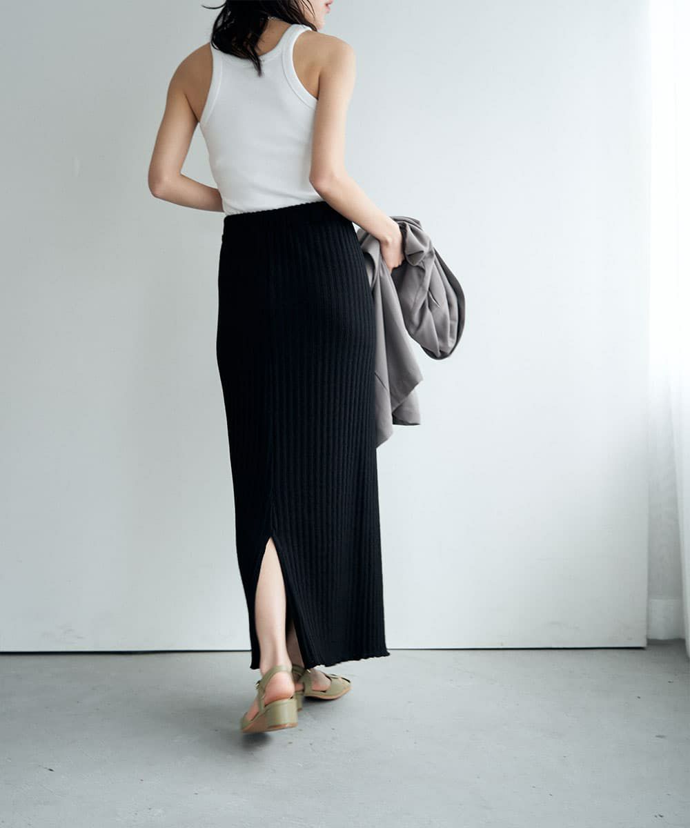 着用イメージ　164cm BLACK