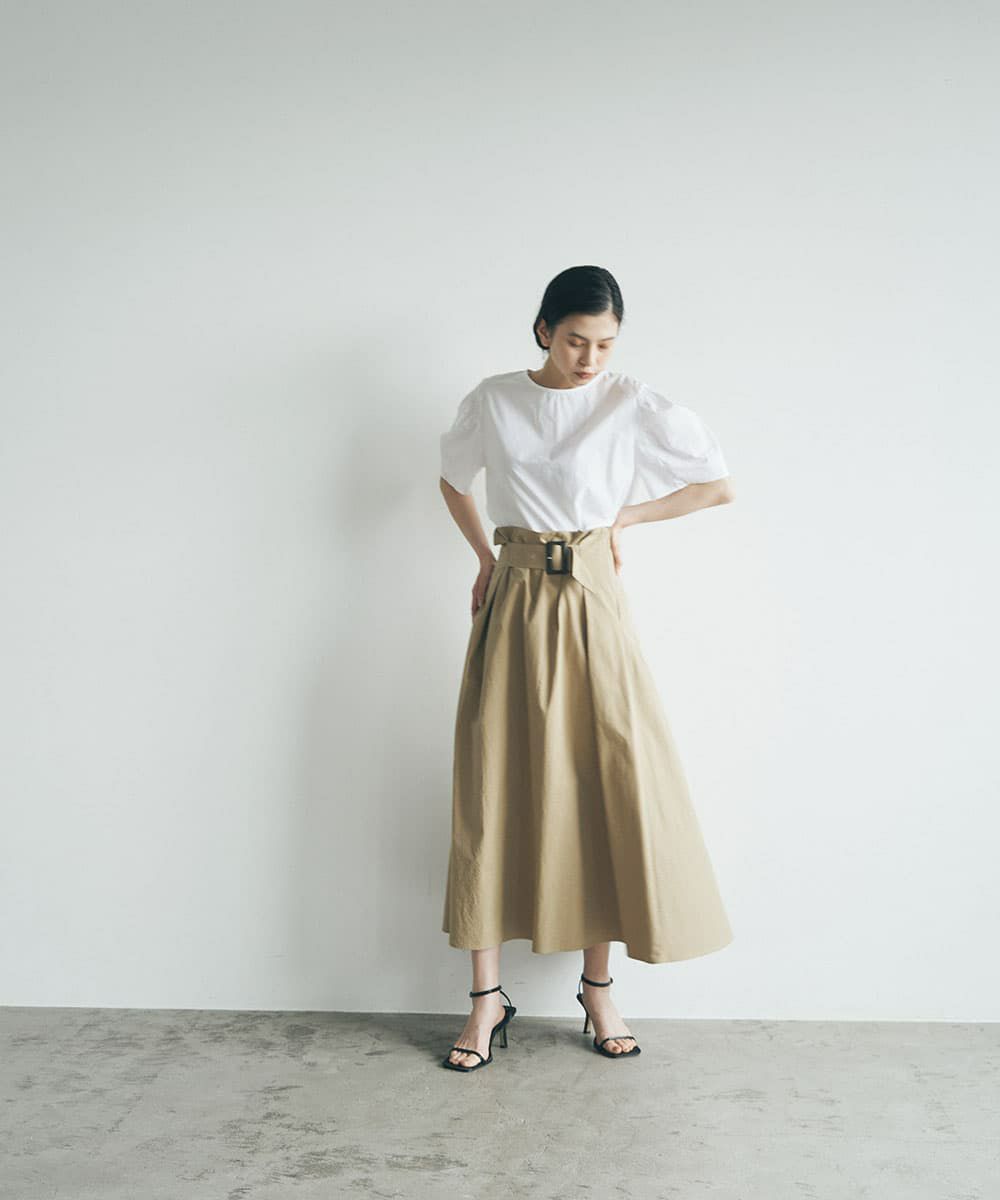着用イメージ164cm BEIGE