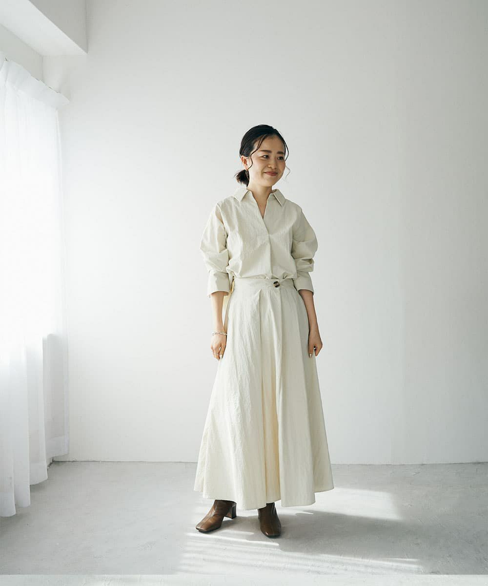 着用イメージ161cm IVORY