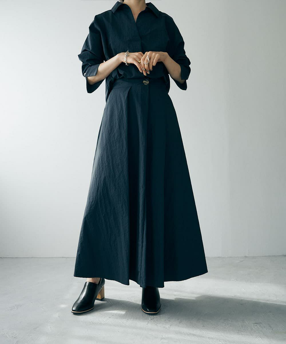 着用イメージ161cm NAVY